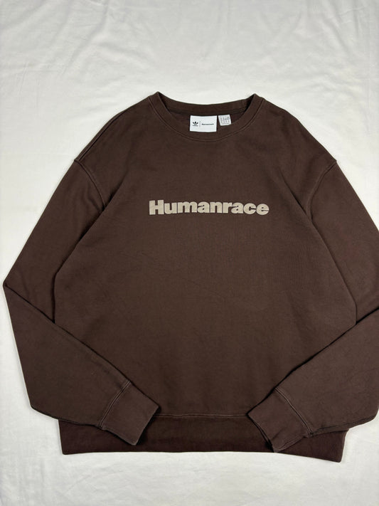 Adidas Human Race Heavyweight Brown Sweatshirt (XL)
