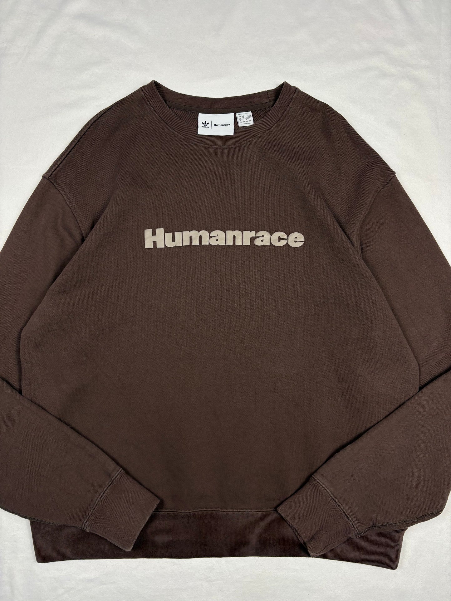 Adidas Human Race Heavyweight Brown Sweatshirt (XL)