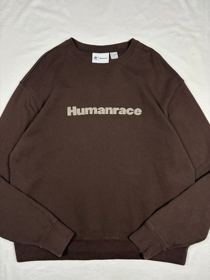 Adidas Human Race Heavyweight Brown Sweatshirt (XL)