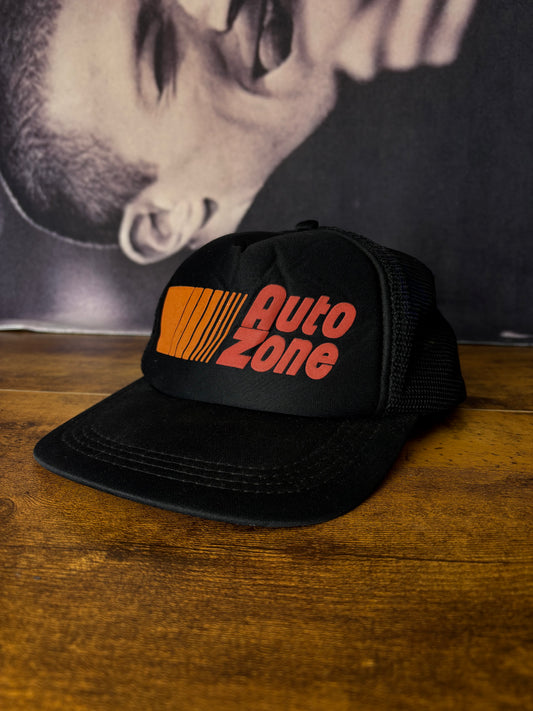 Vintage Auto Zone Black Trucker Hat