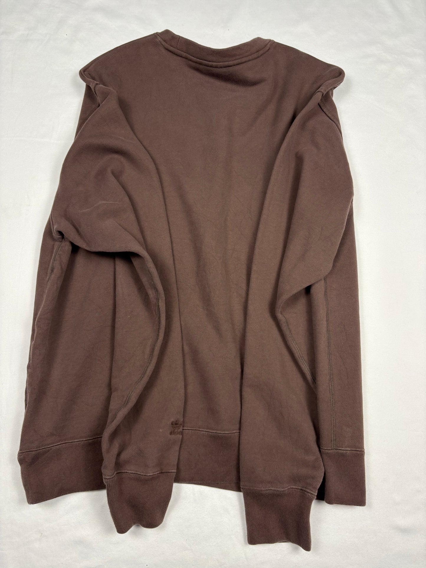 Adidas Human Race Heavyweight Brown Sweatshirt (XL)