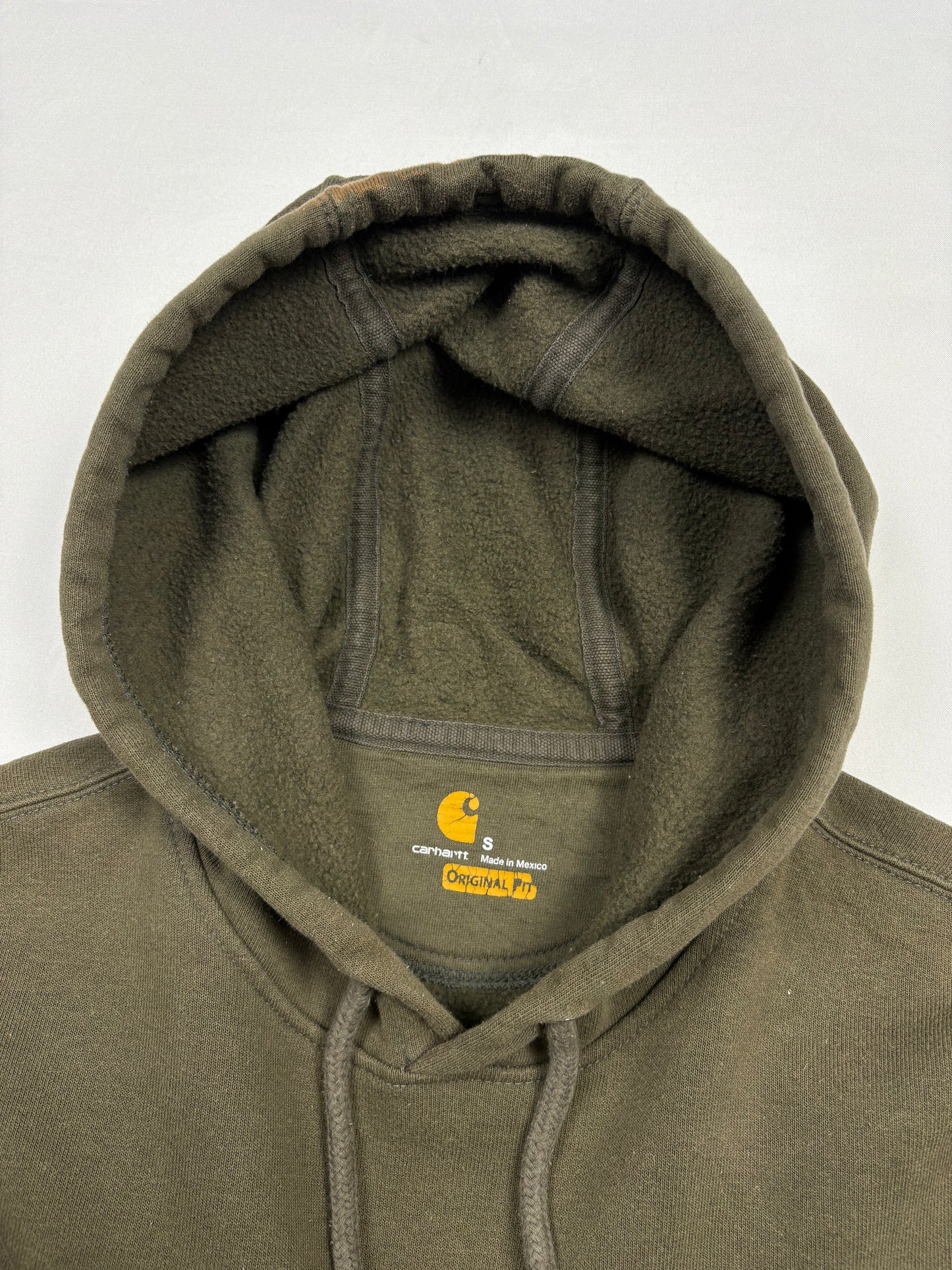Carhartt Workwear Military Green Pullover Hoodie (S)