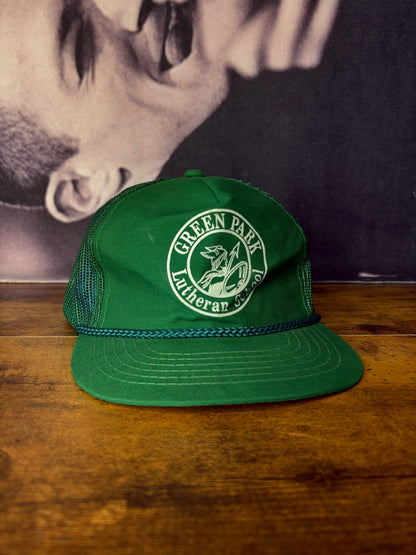 Vintage 90s Green Trucker Hat