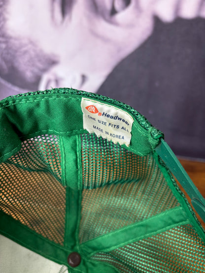 Vintage 90s Green Trucker Hat