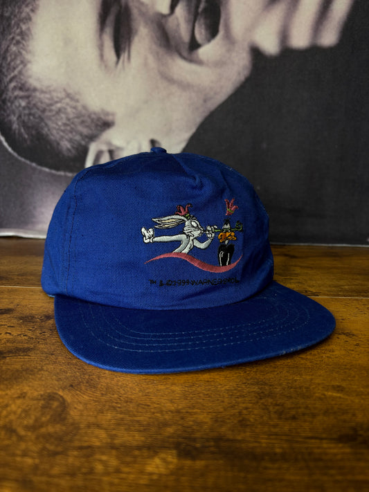 Vintage Looney Tunes 1999 Royal Blue Hat