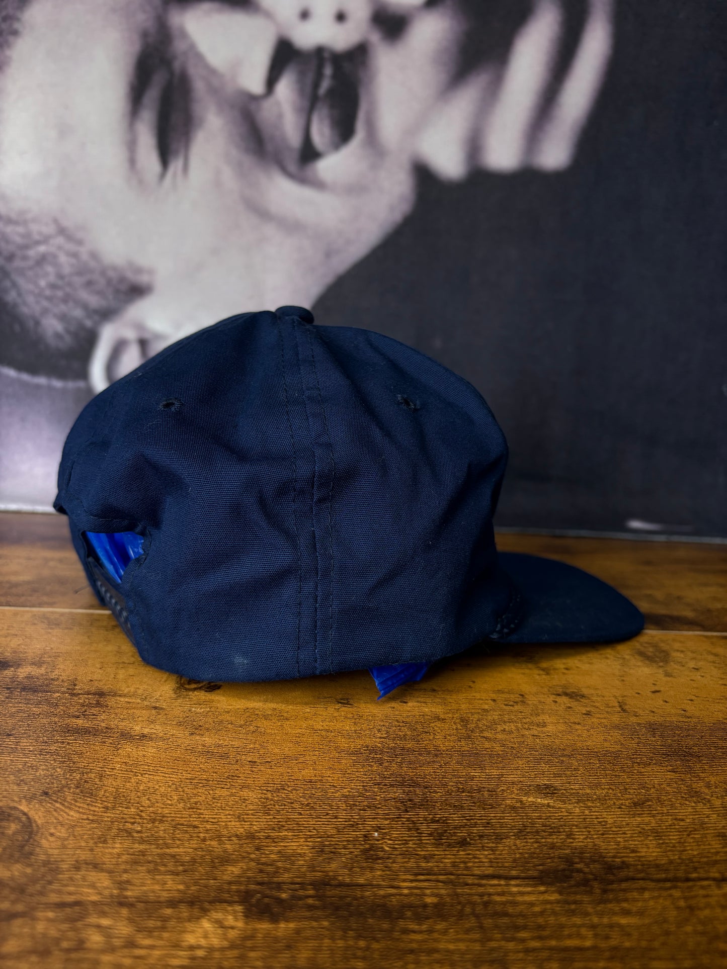Vintage Submarine Navy Blue Trucker Hat