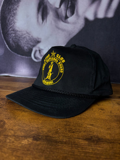 Vintage US Army Black + Yellow Trucker Hat