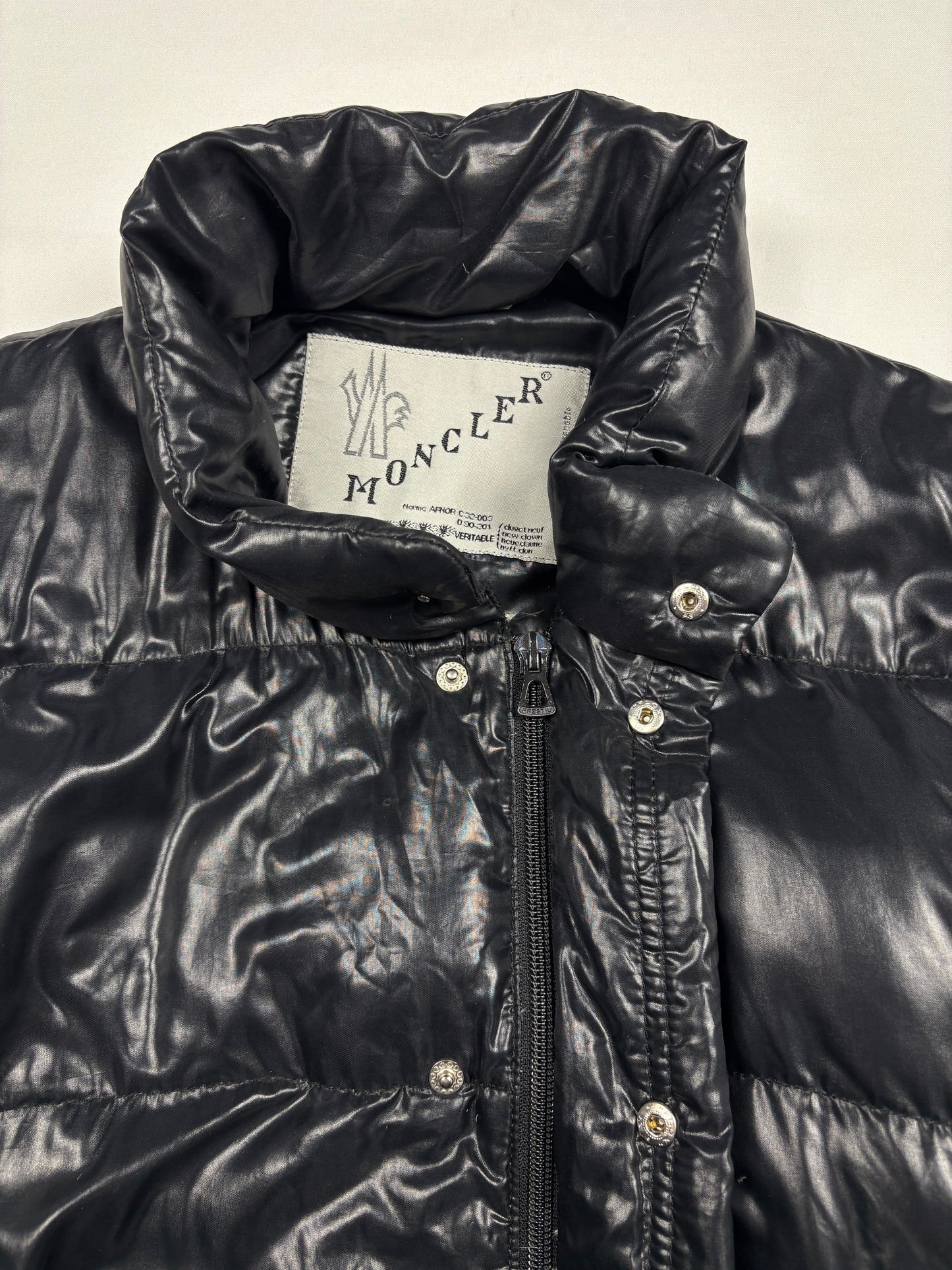 Vintage Moncler Grenoble Black Down Jacket (M)