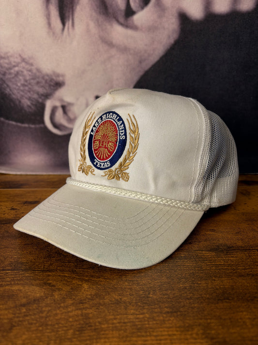 Vintage Texas White Trucker Hat
