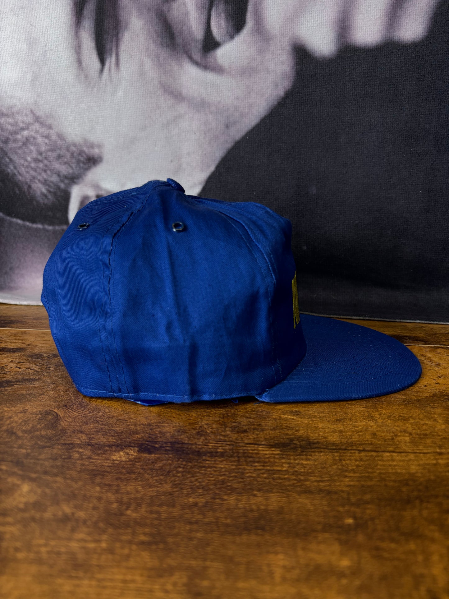 Vintage Nirvana 90s Blue Trucker Hat