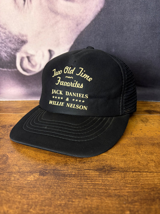 Vintage Jack Daniels 90s Black Trucker Hat