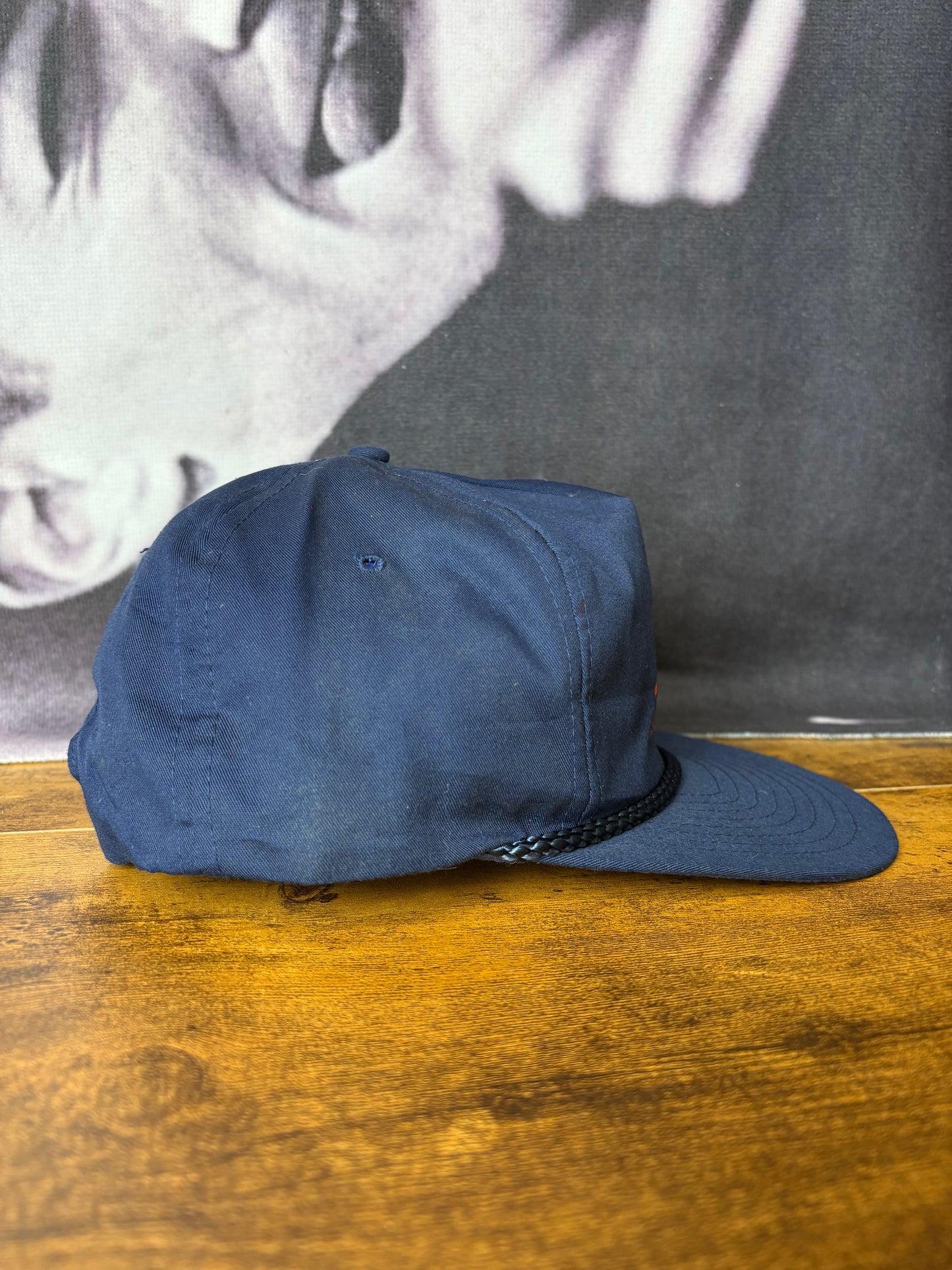 Vintage Lottery Navy Blue Trucker Hat