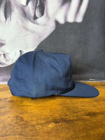 Vintage Lottery Navy Blue Trucker Hat