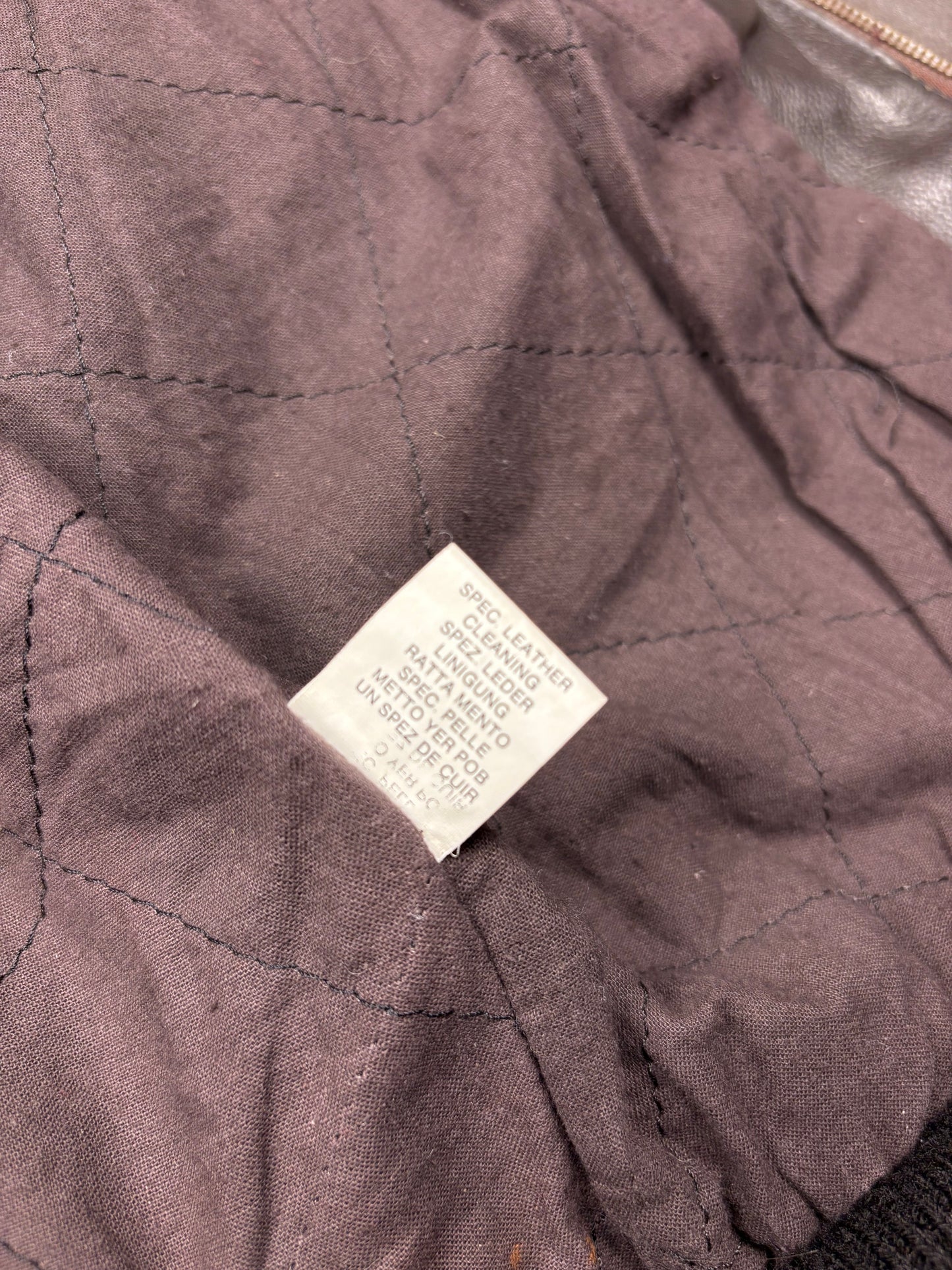 Vintage 1980s Fur Collar Aviation Leather A-2 Flight Jacket (women's S)