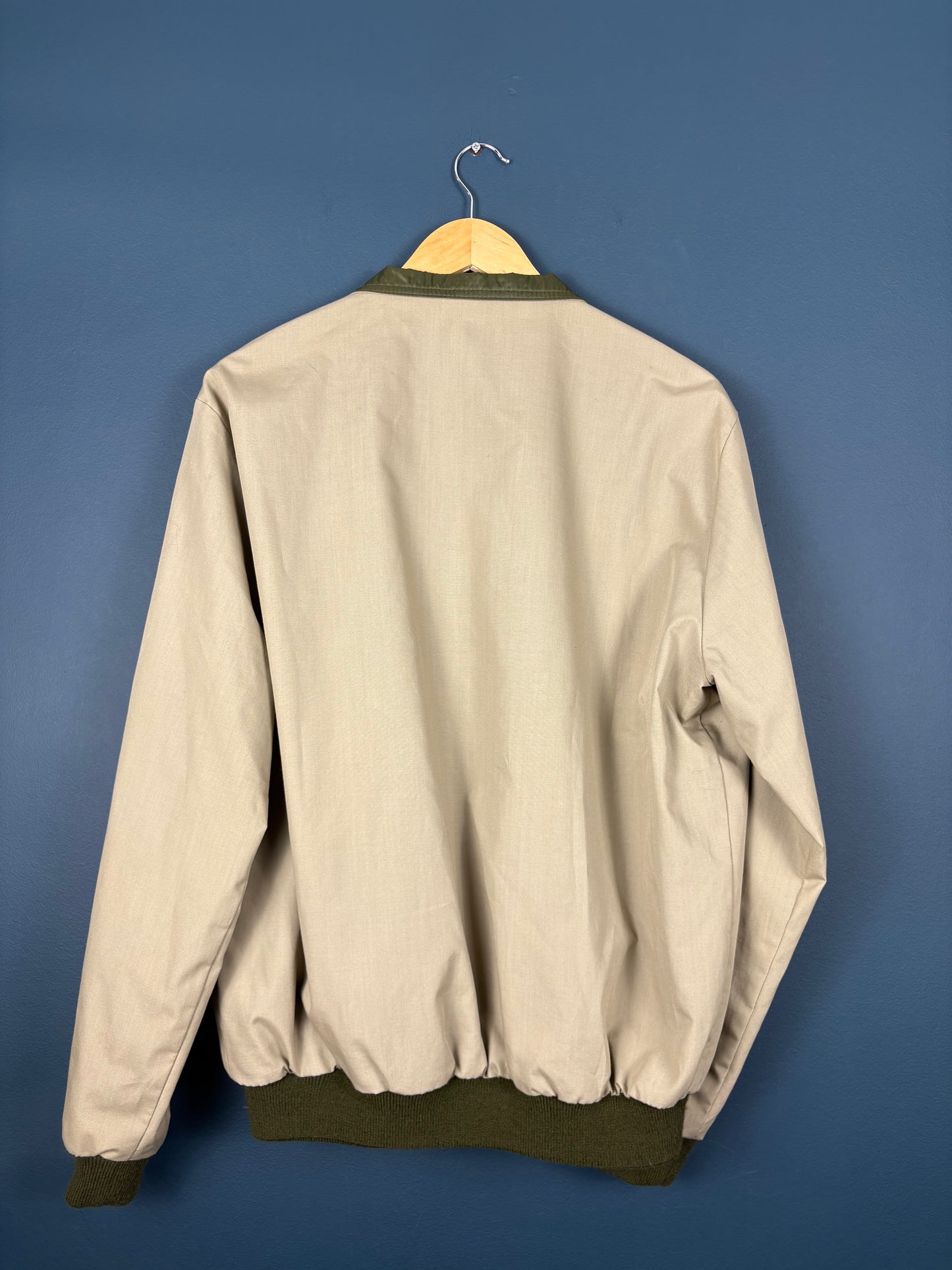 Vintage St. Michaels Marks & Spencers Reversible Harrington Jacket (L)