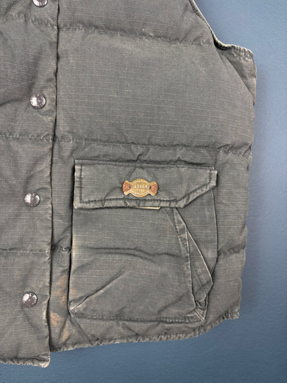 Vintage Ralph Lauren Denim & Supply Grey Gilet Jacket (L)