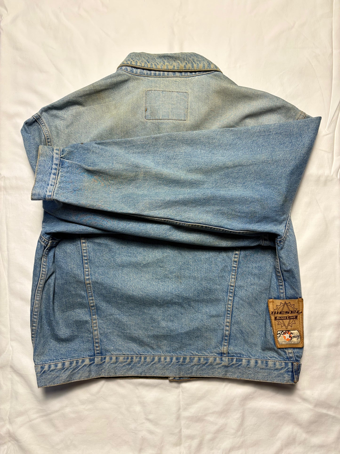 Vintage Diesel Royal Blue Denim Jacket (L)