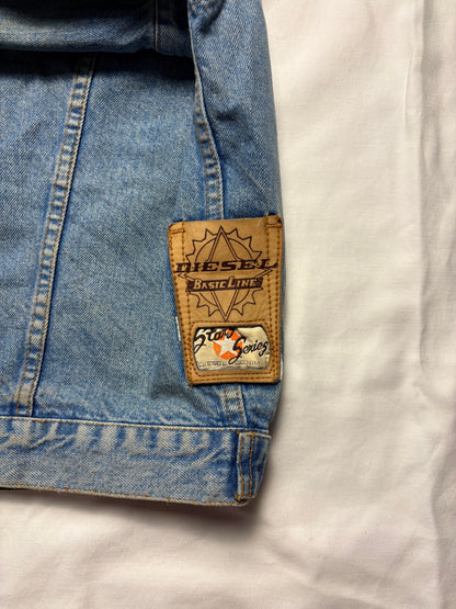 Vintage Diesel Royal Blue Denim Jacket (L)