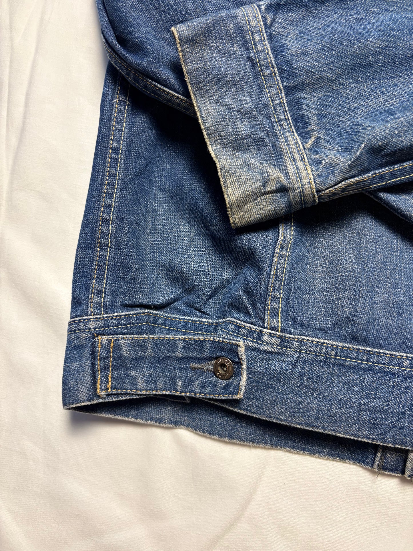 Vintage Diesel Dark Wash Denim Jacket (L)