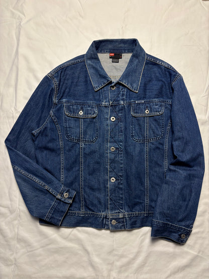 Vintage Diesel Dark Denim Jacket (XL)