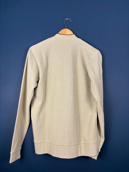 Vintage 80s Levi's Cream Light Cotton Bomber Jacket (M)