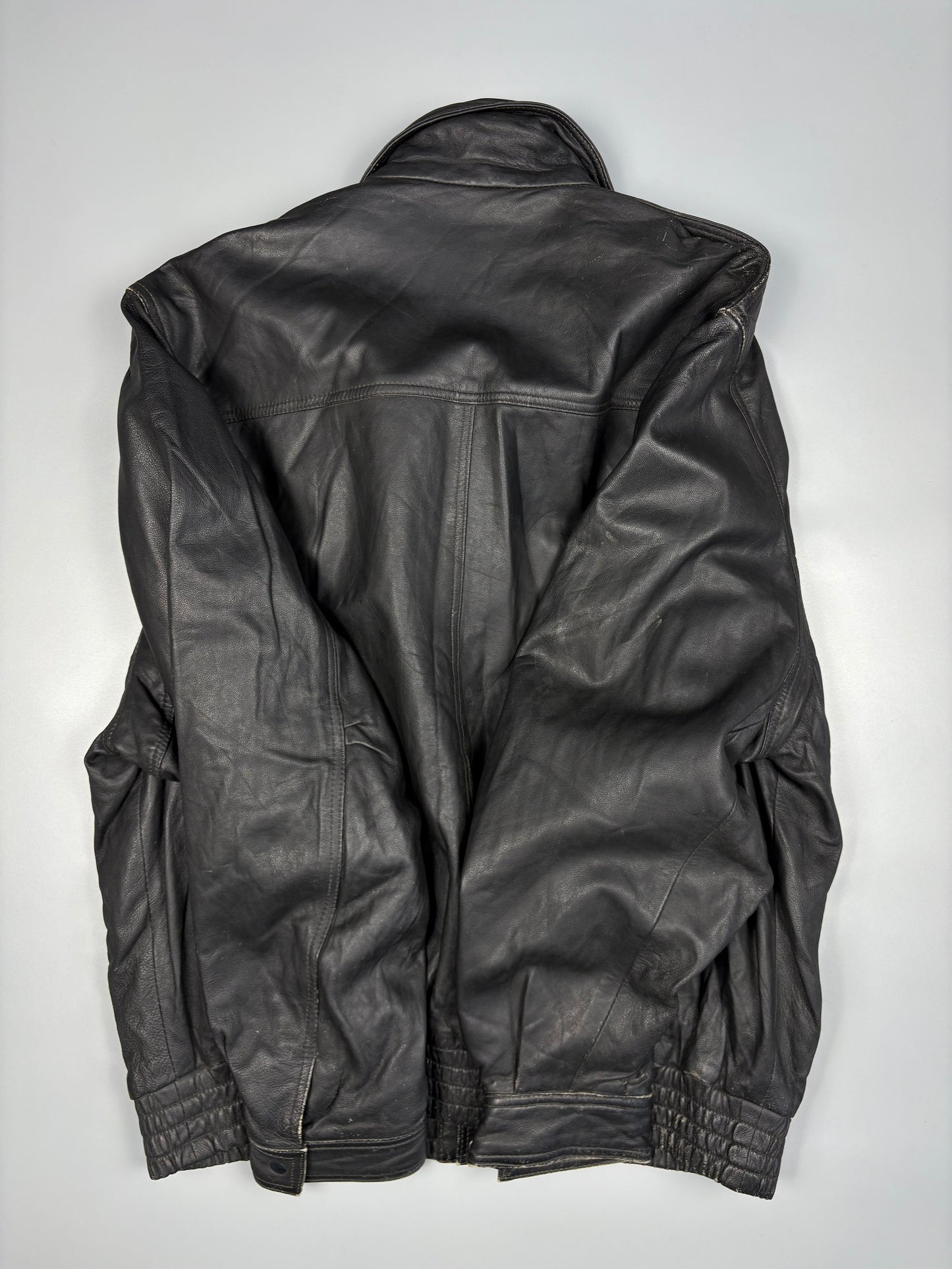 Vintage 1980s Aviation Leather A-2 Flight Jacket (L)