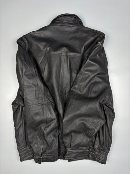 Vintage 1980s Aviation Leather A-2 Flight Jacket (L)