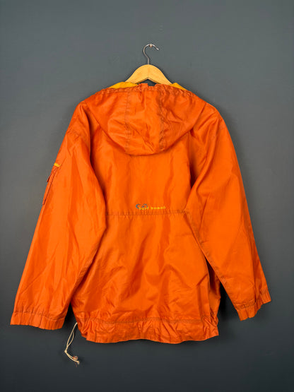 Vintage 90s Alley Tough Grounds Orange Smock Jacket (M)