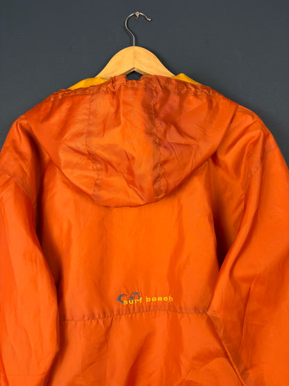 Vintage 90s Alley Tough Grounds Orange Smock Jacket (M)
