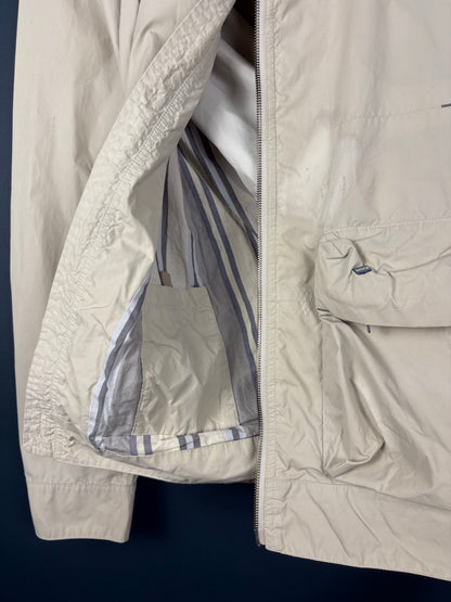 Vintage Marc O'Polo Cream Double Zip Rain Jacket (L)