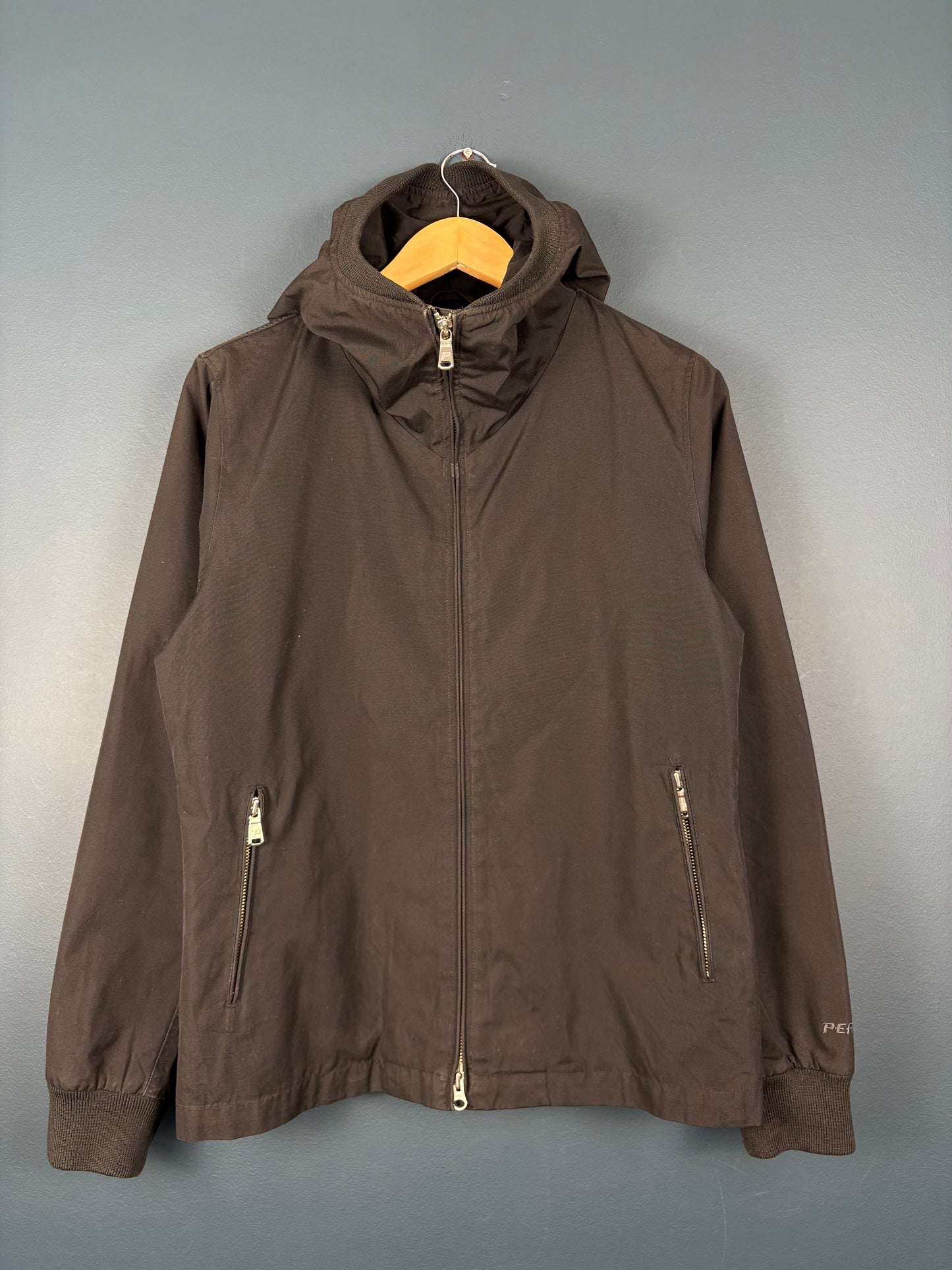 Vintage Peak Performance Soft Canvas Double Zip Jacket (S)