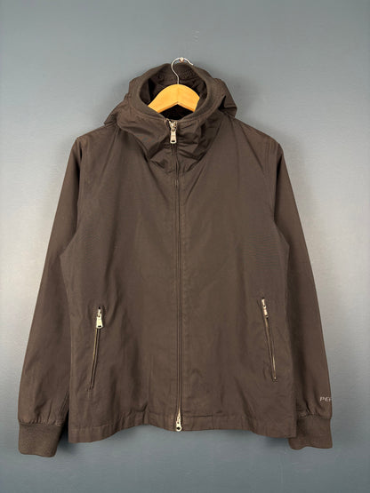 Vintage Peak Performance Soft Canvas Double Zip Jacket (S)