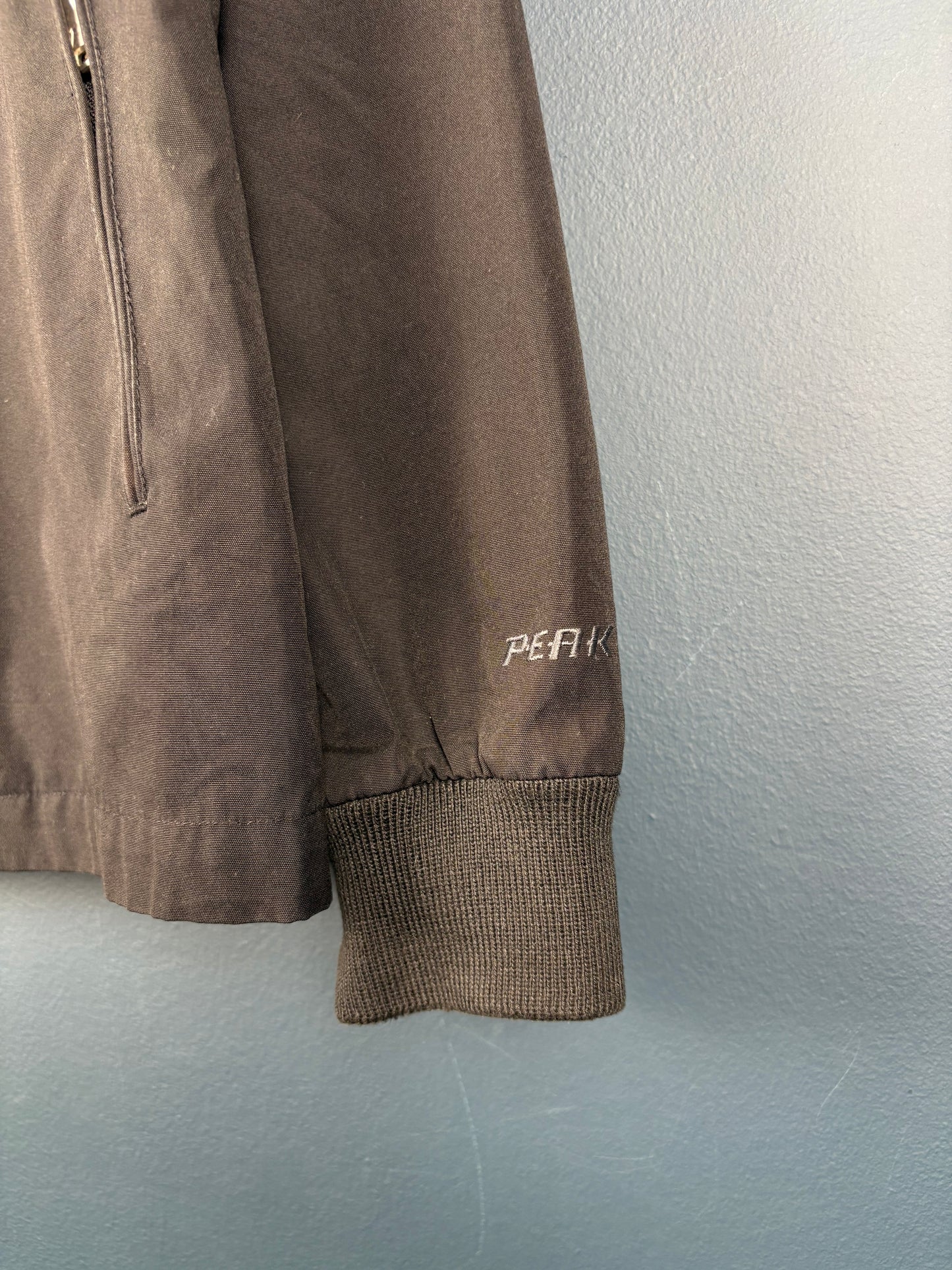 Vintage Peak Performance Soft Canvas Double Zip Jacket (S)