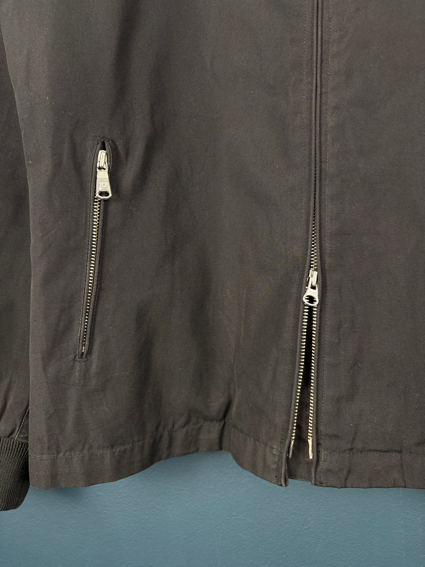 Vintage Peak Performance Soft Canvas Double Zip Jacket (S)