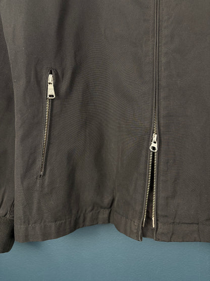 Vintage Peak Performance Soft Canvas Double Zip Jacket (S)