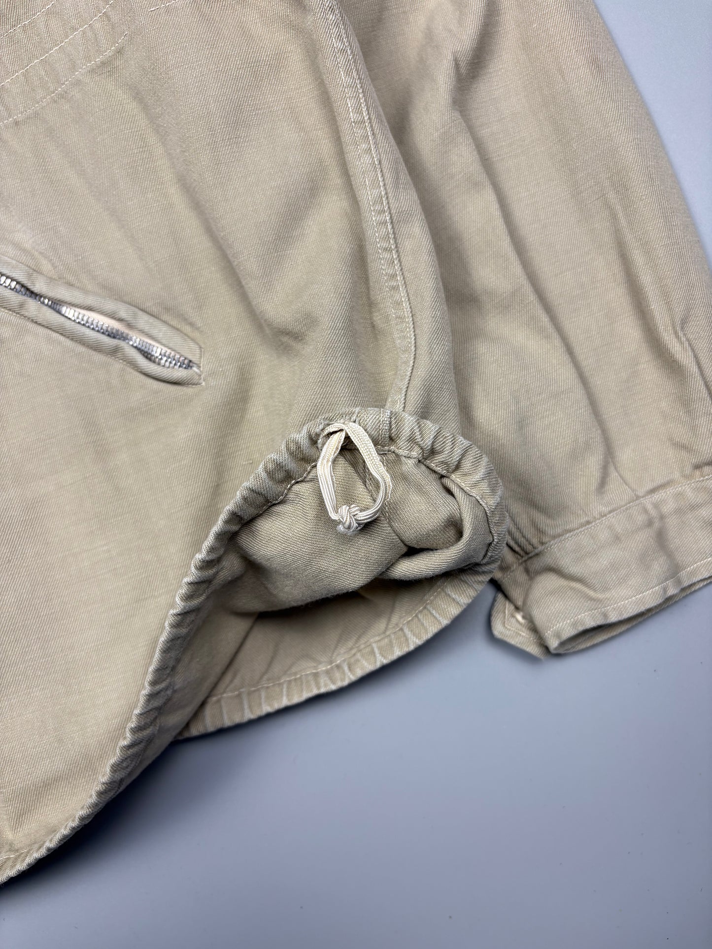 Vintage 1950s European Army Smock Jacket (L)