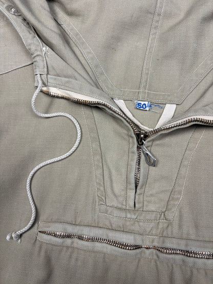 Vintage 1950s European Army Smock Jacket (L)