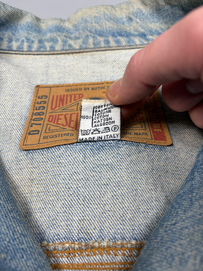 Vintage Diesel Industry Italian Made Denim Jacket (L)