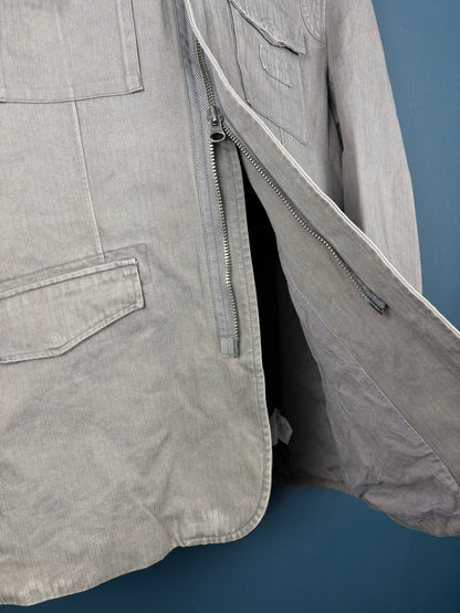 Vintage Armani Exchange Canvas Grey Workwear Jacket (XL)