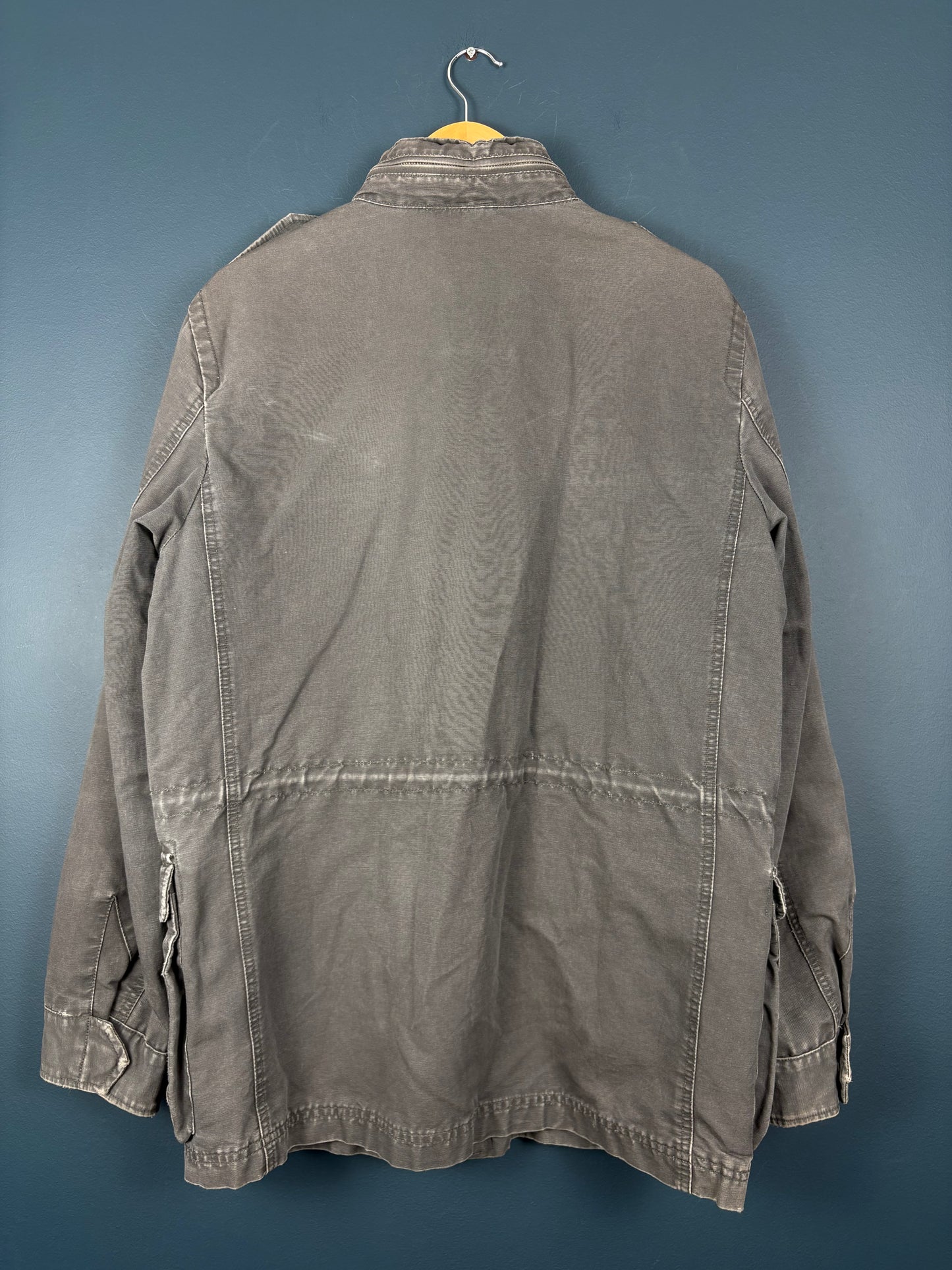 Vintage 90s GAP Canvas Grey Workwear Jacket (M)