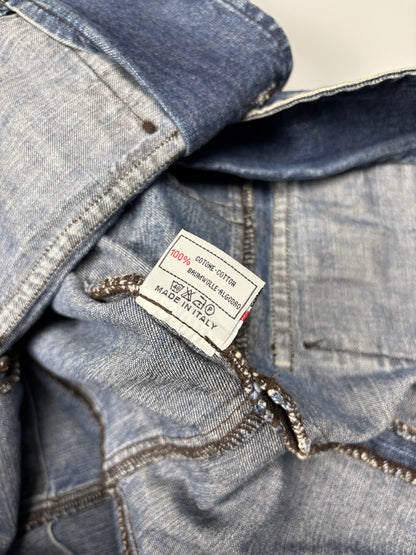 Miss Sixty 2000s Dark Denim Military Jacket (women's M)