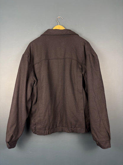 Vintage 90s West Story Collared Wool Jacket (L)