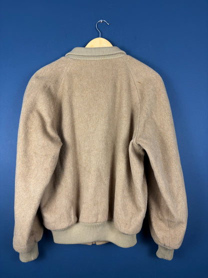 Vintage 80s Kansas Jeans Brush Cotton Plaid Lined Jacket (M)