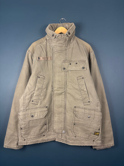 Vintage G-Star Raw Heavy Canvas Technical Jacket (XL)