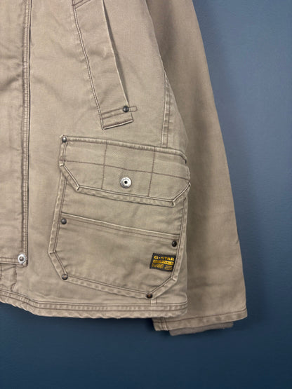 Vintage G-Star Raw Heavy Canvas Technical Jacket (XL)