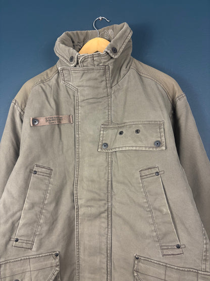Vintage G-Star Raw Heavy Canvas Technical Jacket (XL)