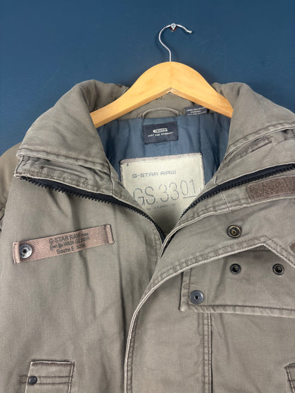 Vintage G-Star Raw Heavy Canvas Technical Jacket (XL)