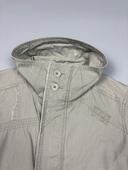 Diesel Industry 2000s Slate Grey Cotton Utility (women's L)