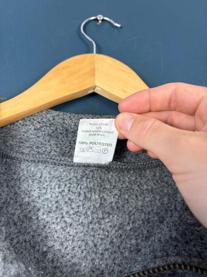 Vintage 90s Adidas British Made Grey Track Top (S)