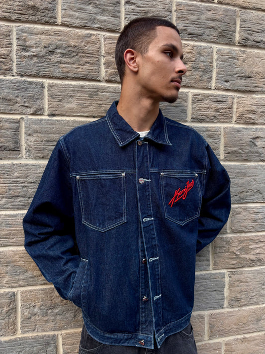Vintage Karl Kani Dark Denim Jacket (M)